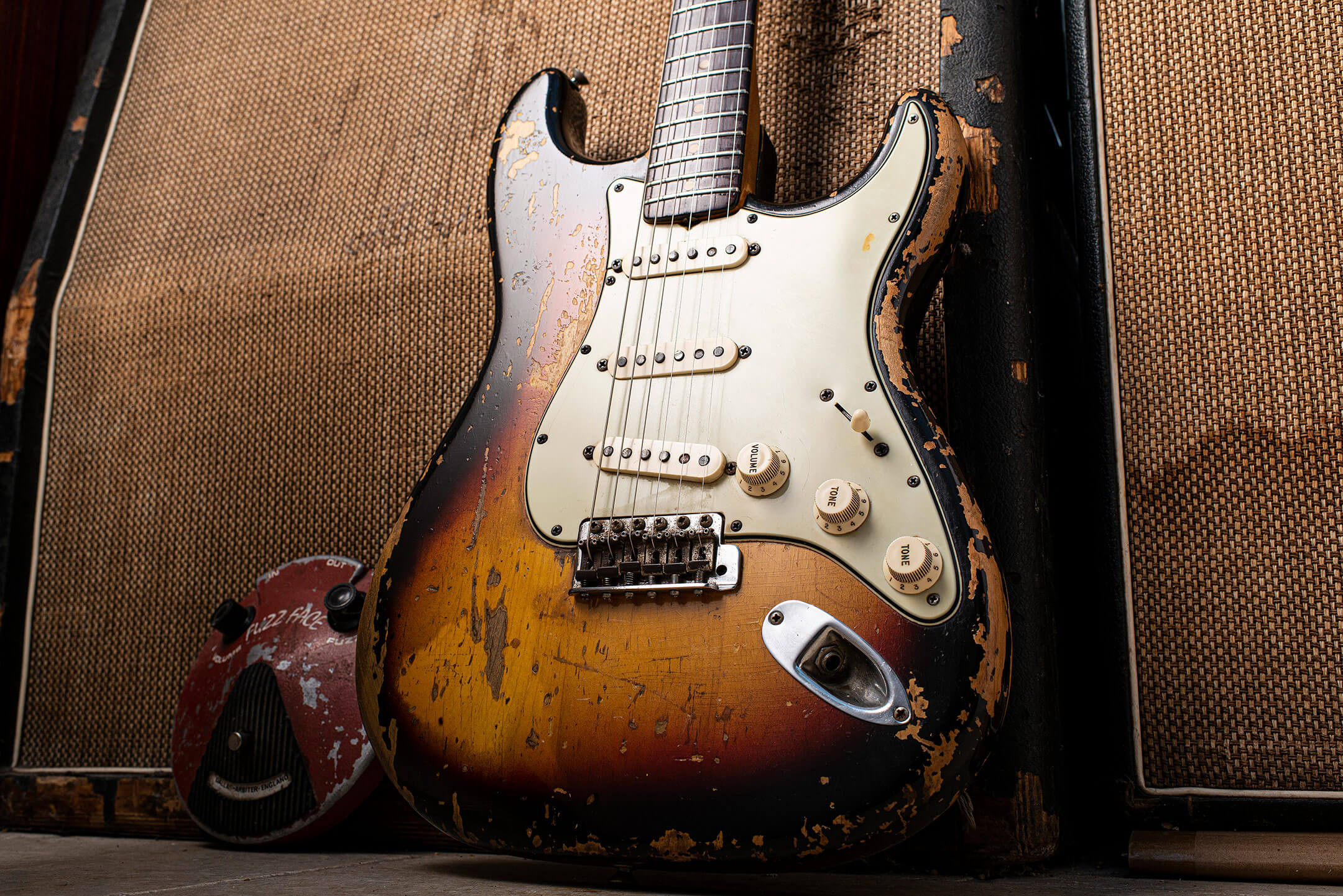 艾迪·塔顿1963年的芬达Stratocaster