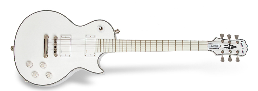 epiphone推出全白色签名吉他