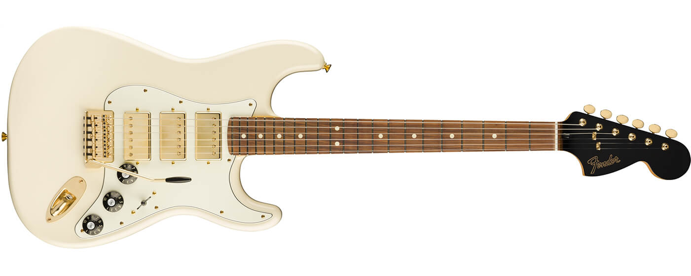 Fender Limited Edition Mahogany Blacktop Strat HHH