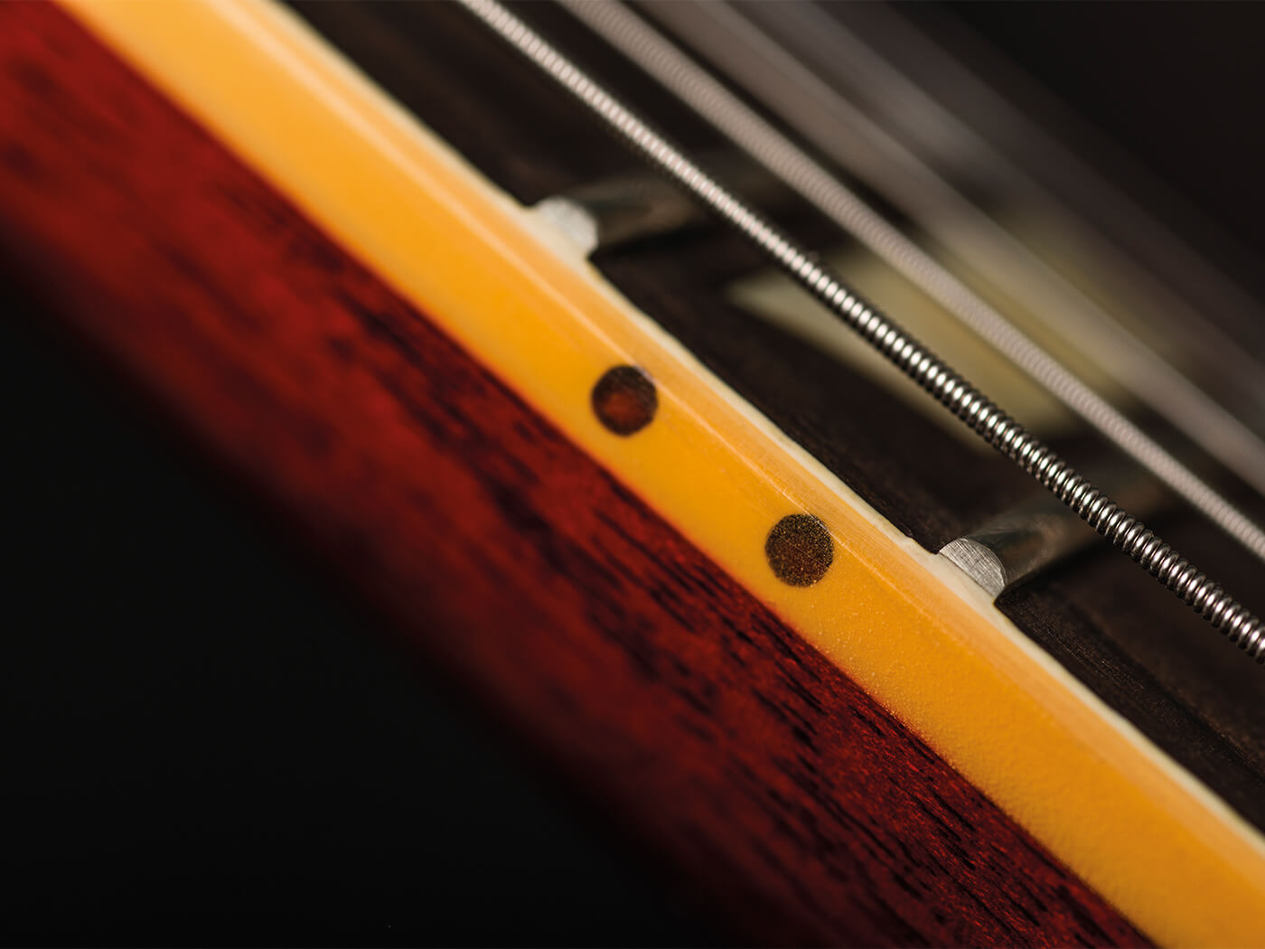 Gibson定制60周年纪念1959年LES Paul Standard Fretboard标记