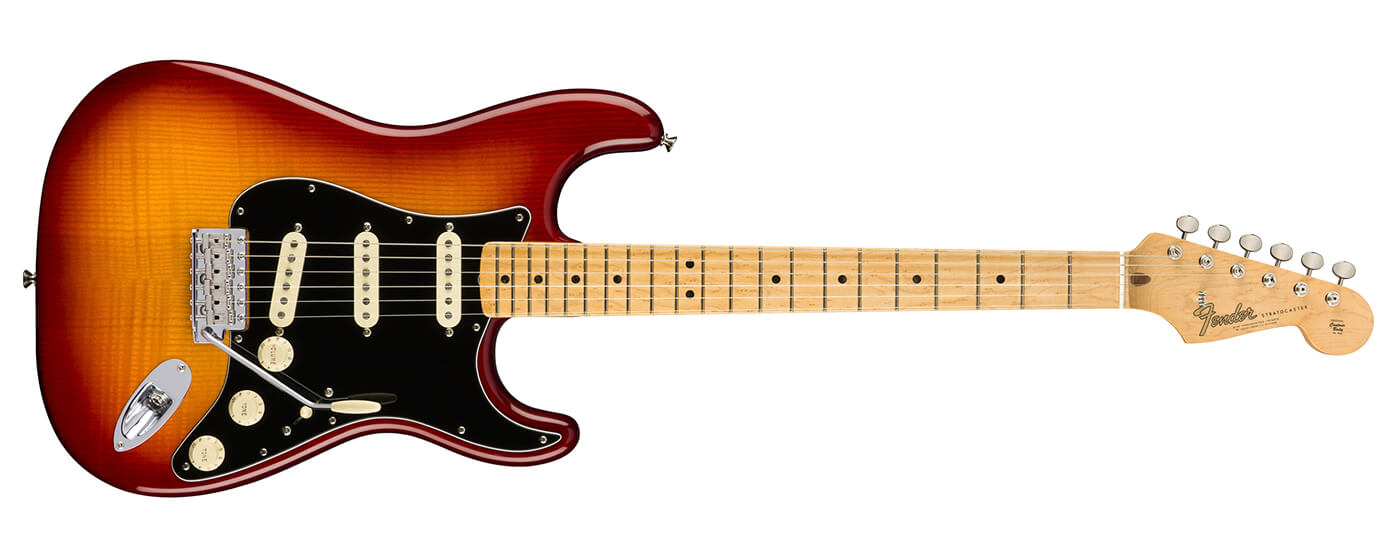 Fender Rarities火焰Ash Top Stratocaster