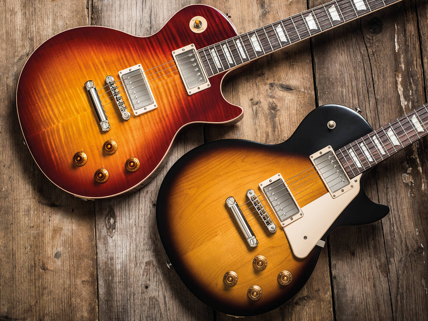 Gibson Les Paul Standard五十年代和Les Paul Tribute