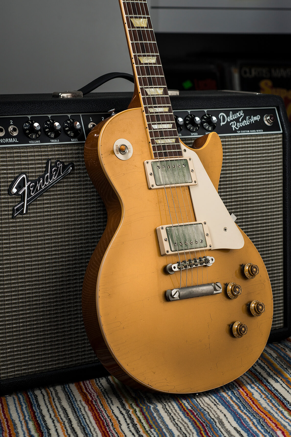 杰夫·加林的Gibson Les Paul Goldtop Body