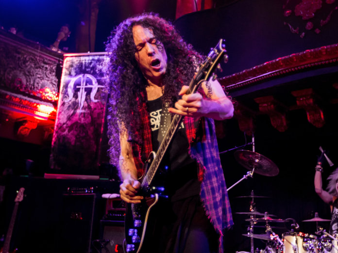 Marty Friedman Onstage.