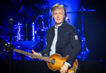 Paul McCartney Onstage.