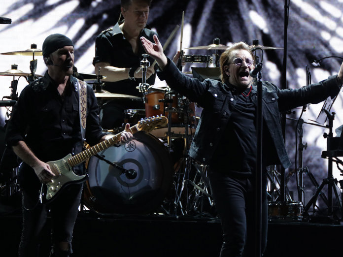 U2乐队表演生活