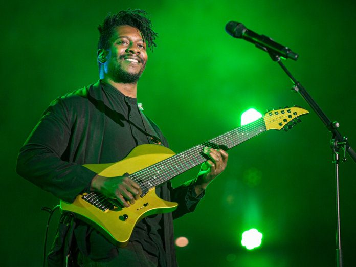 Tosin Abasi Onstage.