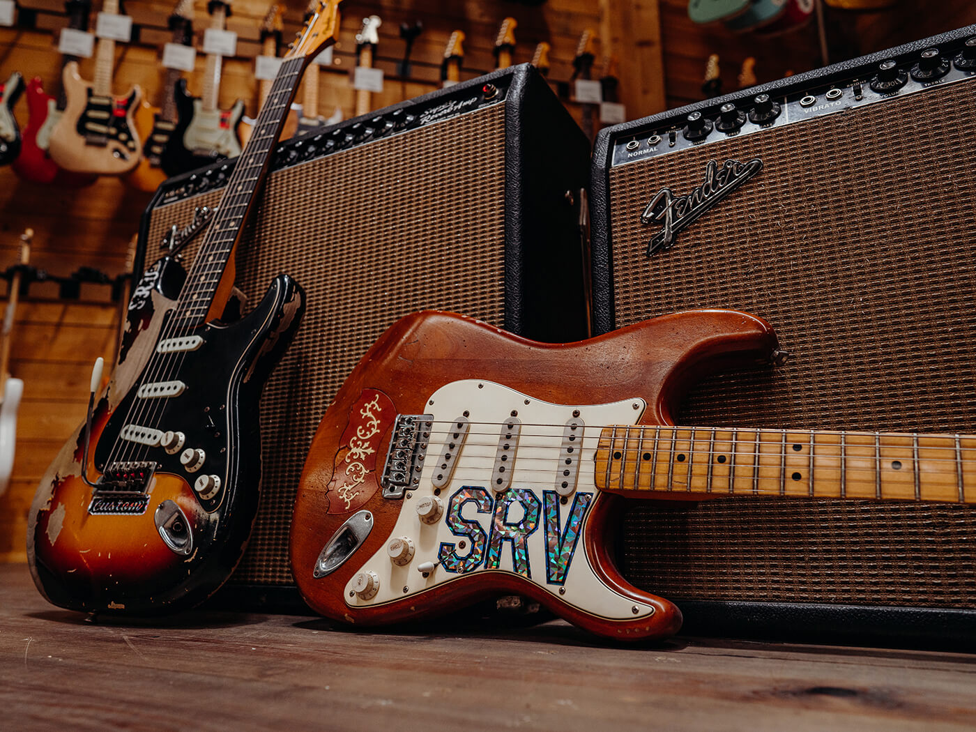Stevie Ray Vaughan Stratocasters