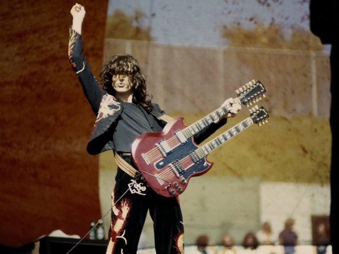 Jimmy Page onstage
