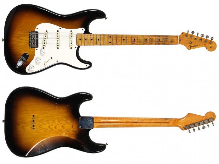Eric Clapton的'速记'Stratocaster