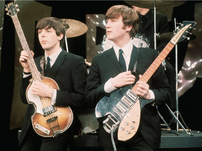 保罗·麦卡特尼和约翰·列侬