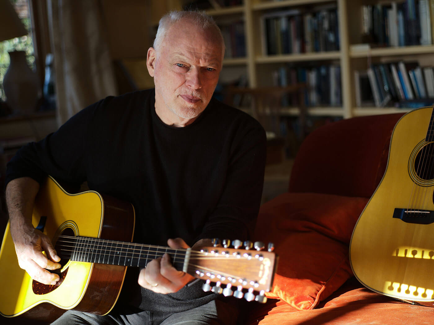 大卫·吉尔默（David Gilmour）与他的马丁D-35 12弦签名