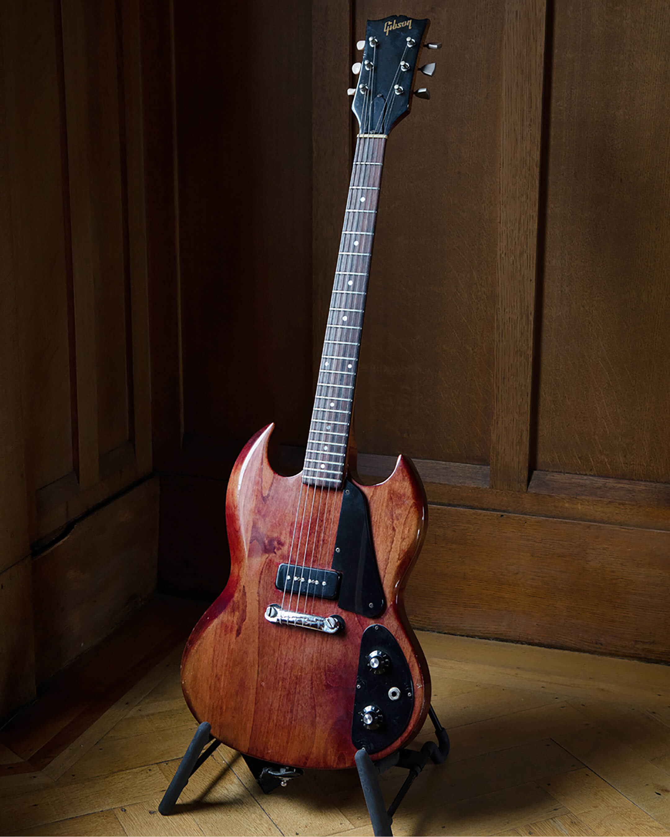少年粉丝俱乐部1970年代的Gibson SG