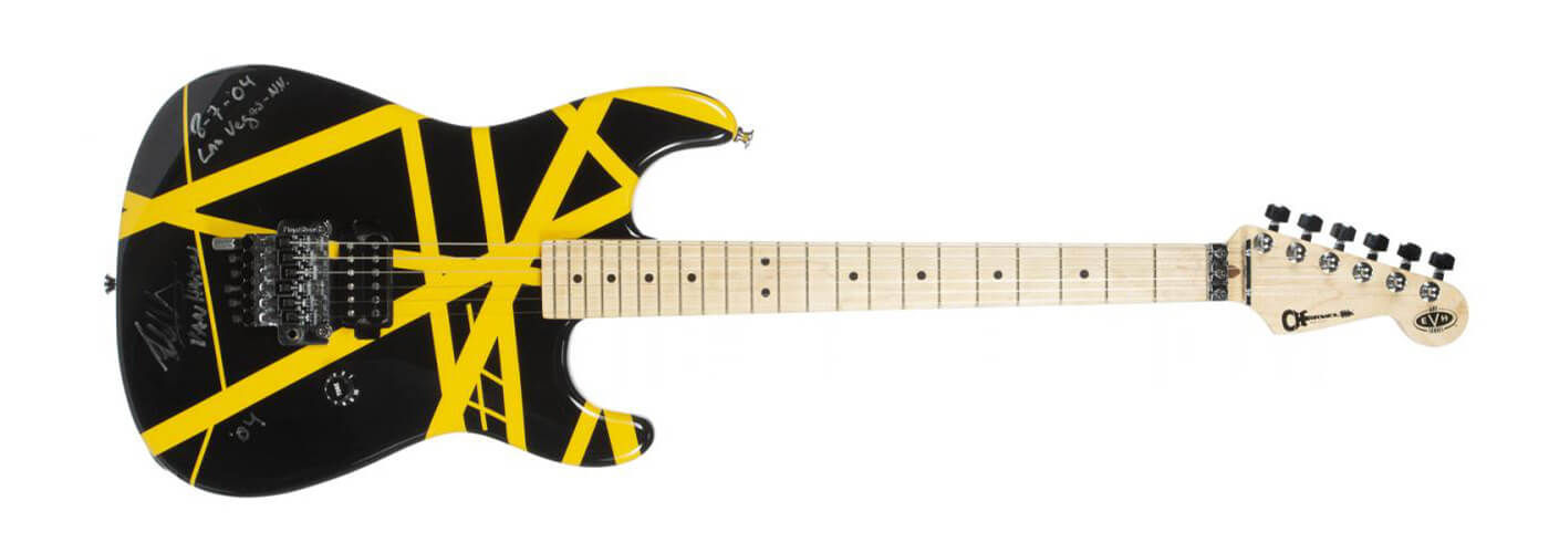 Eddie Van Halen拍卖吉他