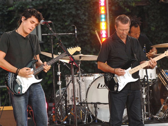 John Mayer和Eric Clapton表演