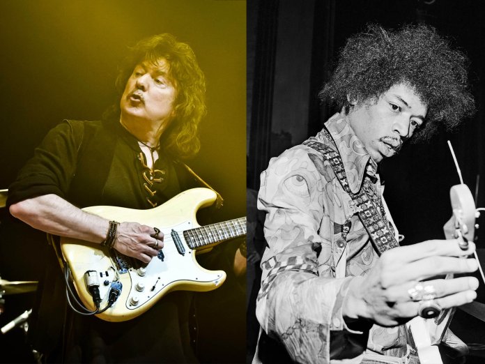 里奇·布莱克莫尔（Ritchie Blackmore）和吉米·亨德里克斯（Jimi Hendrix）