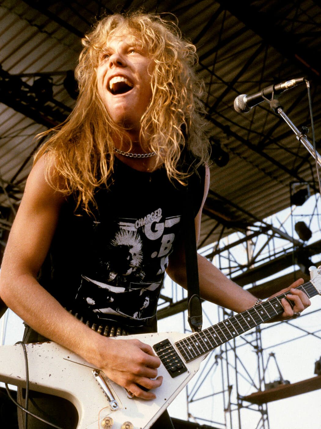 Metallica的James Hetfield