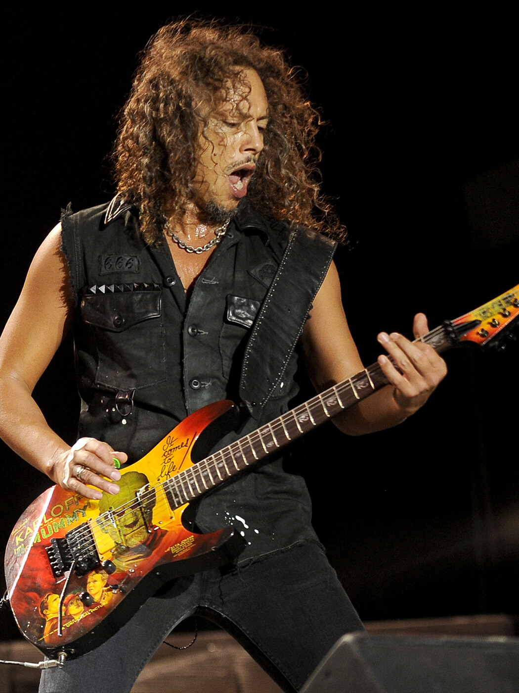 Metallica的Kirk Hammett
