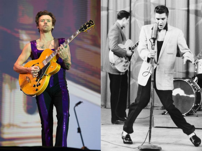 哈里·斯泰尔斯（Harry Styles）和猫王（Elvis Presley）