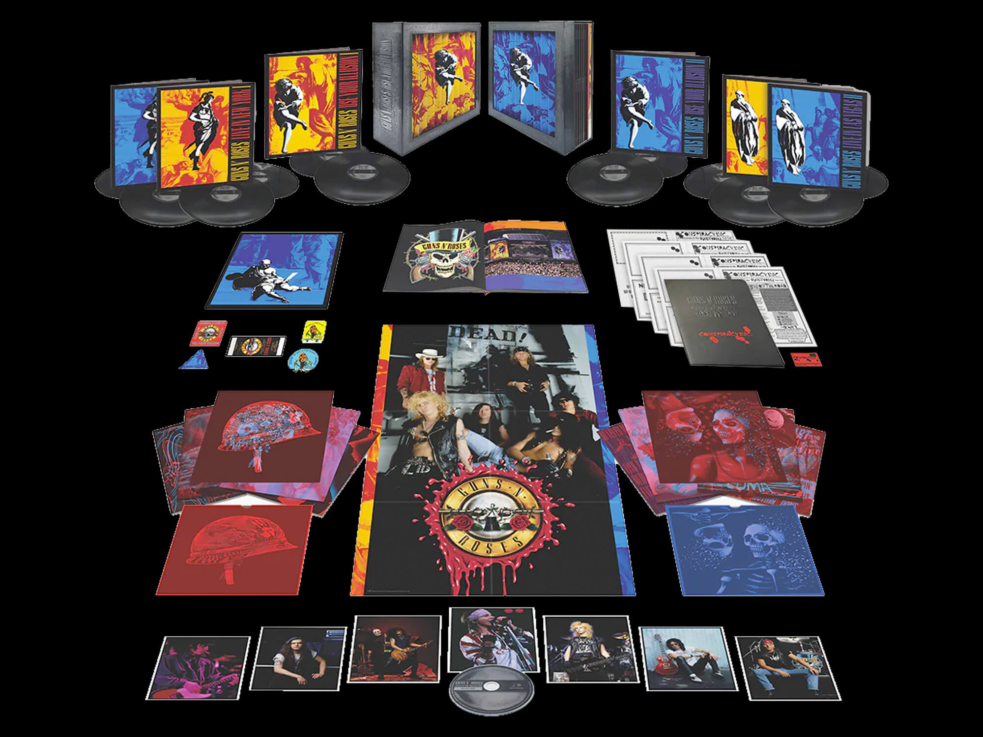 Guns N'Roses Iltusions Boxset