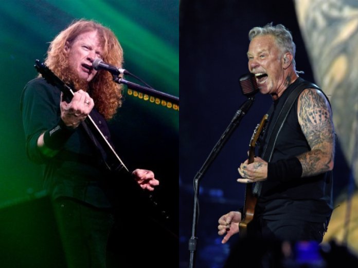 Dave Mustaine和James Hetfield